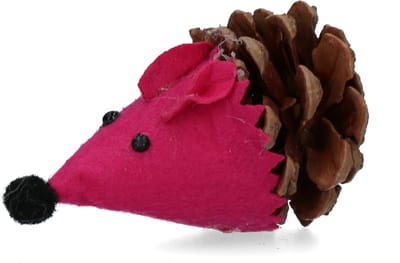 Forest Friends Mouse Pink – Kattenspeeltje met Madnip - Kattenspeelgoed – Kattenkruid Kattenspeeltjes - 8 cm