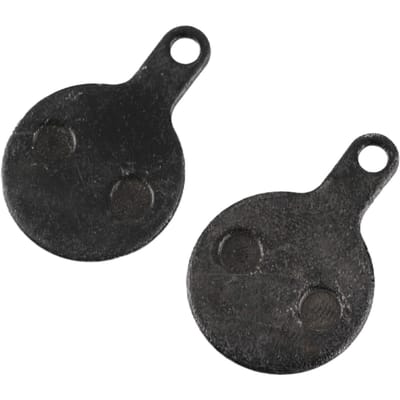 CANSUCC 2 pièces Plaquettes de frein à disque pour vélo Résine et Semi-métallique Rond Plaquettes de frein pour VTT pour IOX black