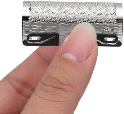 Dailygoody - Vervangende folie - Scheermes - Eenvoudig te installeren - Zilver - Compatibel met Braun 410 - Voor baard en gezicht - Model L 5410