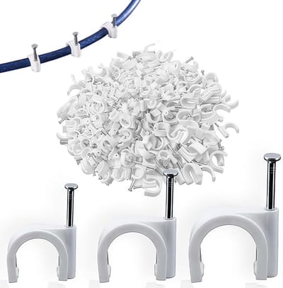 Solidchoice - 300 Stuks Kabelhouders voor Organisatie