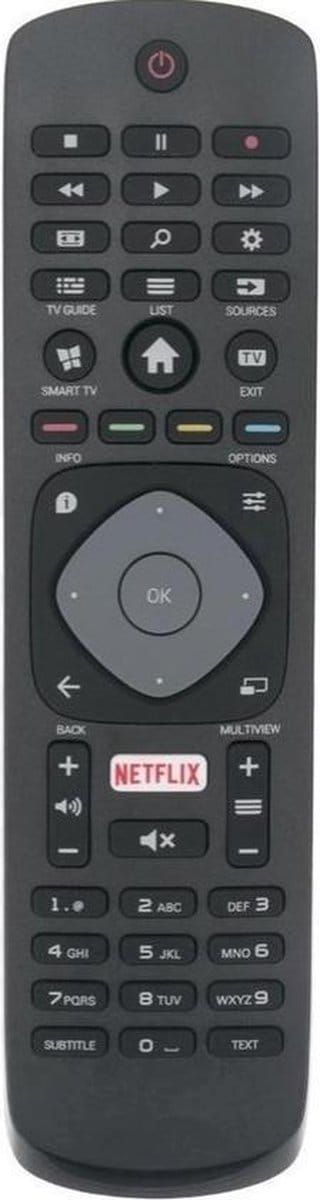 Universele afstandsbediening geschikt voor alle Philips TV’s - Netflix button - Smart TV