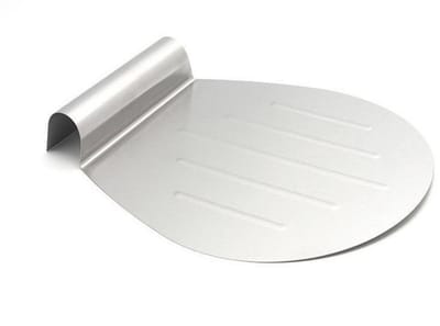 TOVBMUP Taartschep - Taartschep - Gemaakt van roestvrij staal - Stevige taartschep met handvat - Keukenhulp - Geschikt voor taartschep en pizzaschep - Zilver