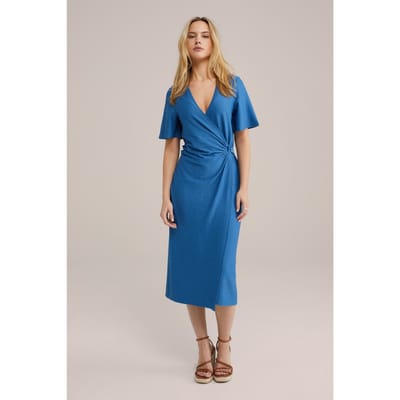 WE Fashion Dress Mid Length Blue Taglia: XS | Abiti Midi Outlet | Donna | Blu