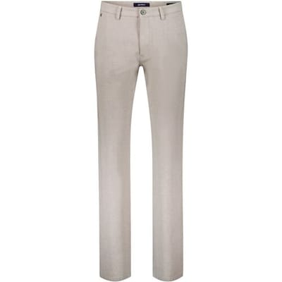 Gardeur Broek Benito Duo Color Fine Texture Soft Touch Comfort Stretch Camel / male