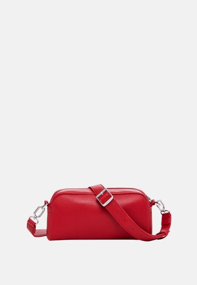 Desigual Schoudertas Half Logo Prad Crossbody Bag Carmine Rood