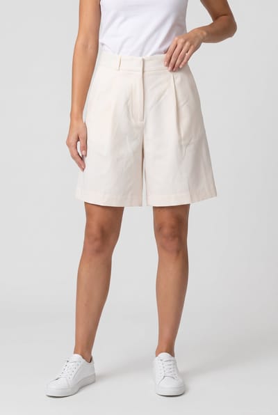 & Other Stories St Eva Shorts White Size: 40 | Formal pants Outlet | Dames | Wit
