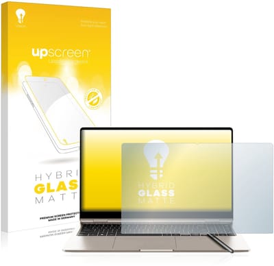 upscreen - Screenprotector voor Samsung Galaxy Book3 360 15.6" - Folie Beschermfolie Beschermglas matte
