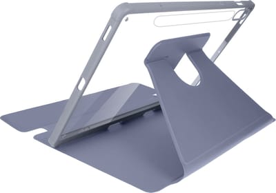 Avizar Case Geschikt voor Samsung Galaxy Tab S9 FE 360° multi-hoek draaibare standaard, Lavendel
