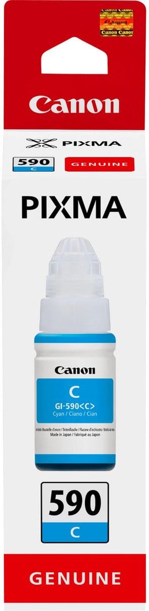 Canon GI-590C - Inktfles - Origineel - Hoge capaciteit - Cyaan + Retourzakje