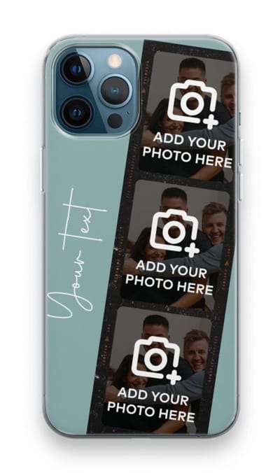 Gepersonaliseerd - Case Company® - Hoesje geschikt voor iPhone 12 Pro hoesje - Filmrol N°1 - Soft Cover Telefoonhoesje - Bescherming aan alle Kanten en Schermrand