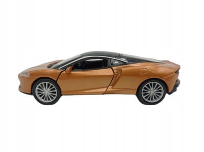Welly McLaren GT metalen modelauto schaal 1:34 geel