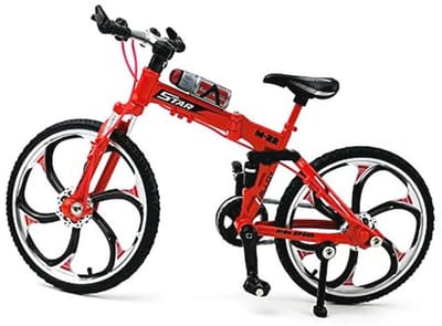 Miniatuur BMX Speelgoed Vingerfiets - Metalen Mountainbike Model