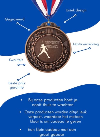 Akyol - verschillende gedachtes medaille bronskleuring - Trots - familie vrienden - cadeau