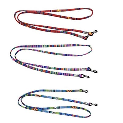 Zonnebril riem set voor vrouwen - 3 stuks brillenketting en koord