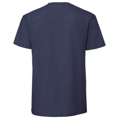 Fruit of the Loom Unisex volwassen iconisch 195 T-shirt (Deep Navy)