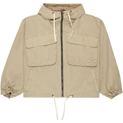 Element Ripstop Hooded Jas wit