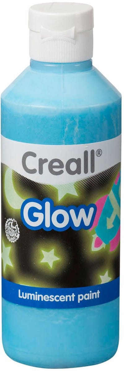 Creall Creall Glow-in-the-dark Verf Blauw - UNI