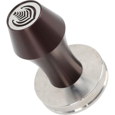 58mm Koffie Tamper met Hol Roestvrij Staal Multifunctioneel Koffieground Persgereedschap voor Thuis Koffiebar bruin