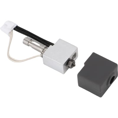 Extrudeur Hotend pour Kobra S1 Buse en Acier Trempé Tête d'Impression pour Imprimante 3D avec 2 Manches en Silicone Buse 0.4mm white