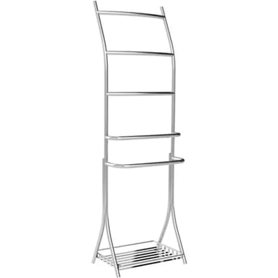 Allibert Handdoekhouder Cooperblink - Rvs - Staand - 5 Stangen - Chroom