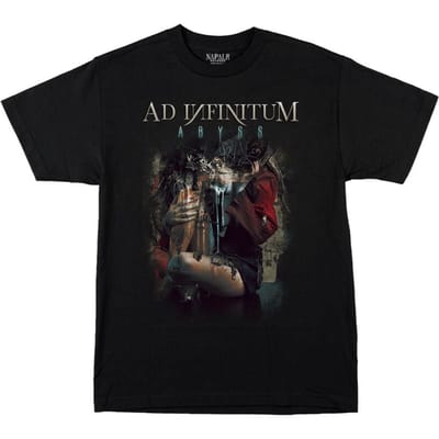 Ad Infinitum T-shirt - Abyss - S tot XXL - voor Mannen - zwart