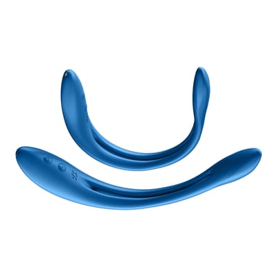 Satisfyer, multifunctionele vibrator, 'Elastic Game', meer dan 16 gebruiksmogelijkheden, waterdicht, oplaadbaar, huidvriendelijke siliconen