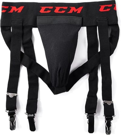 CCM - Toque met sokophouders - Kinderen - One Size - Zwart