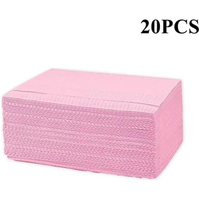 250/125/50/20 stuks Wegwerp Tattoo Schoonmaakdoekjes Tattoo Slabbetjes Tafelhoezen Waterdichte Patiënt Tandheelkundige Servetten Tattoo Accessoires pink