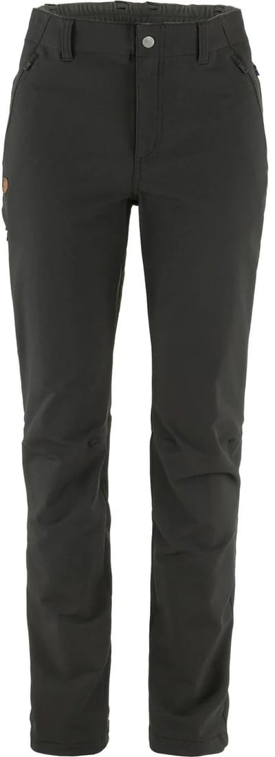 Fjällräven Abisko Winter Stretch Broek (Regular) - Dames Wandelbroek - Black