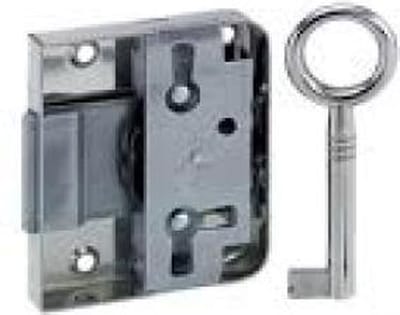 Qlinq meubeloplegslot vernikkeld 30 mm