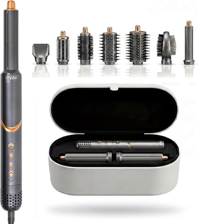 Haarstyler - Krultang Föhnborstel - Dagelijks Haar Modelleren - 8-in-1 Styling Apparaat - 15 x 15 x 15 cm