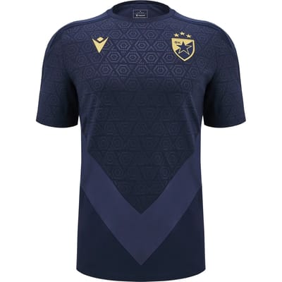 Rood ster shirt van Belgrado Player 2024/25