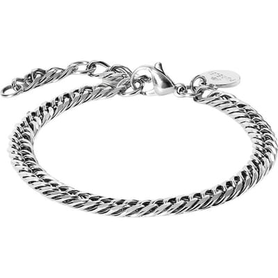 Purelei Armband Core Collection 23331-Bracelet-Silk-Silver