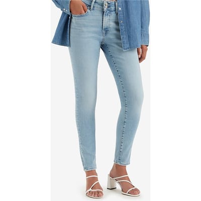 Levi's 711 Skinny Jeans Blue Maat: W27L32 | Skinny Jeans Outlet | Dames | Blauw