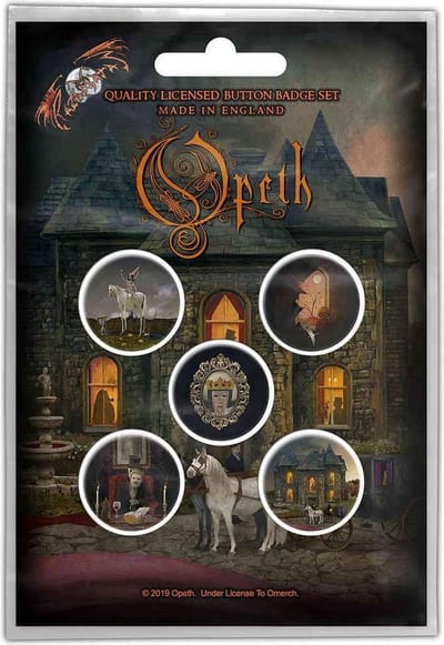 Opeth Badge/button In Caude Venenum Set van 5 Multicolours