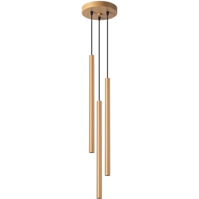 Sollux Lighting Hanglamp Pastelo - G9 - gouden - staal - 115x20x20cm