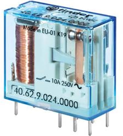 Finder 40.62.9.012.0000 Printrelais 12 V/DC 10 A 2x wisselcontact 1 stuk(s)