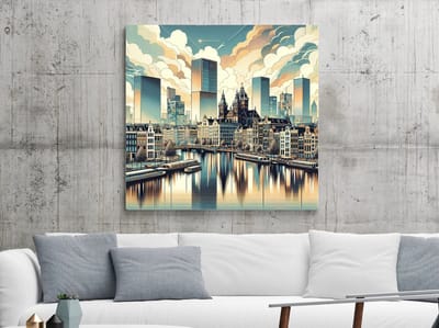 Kunstprint | Wanddecoratie | Forex | 75 × 75 cm