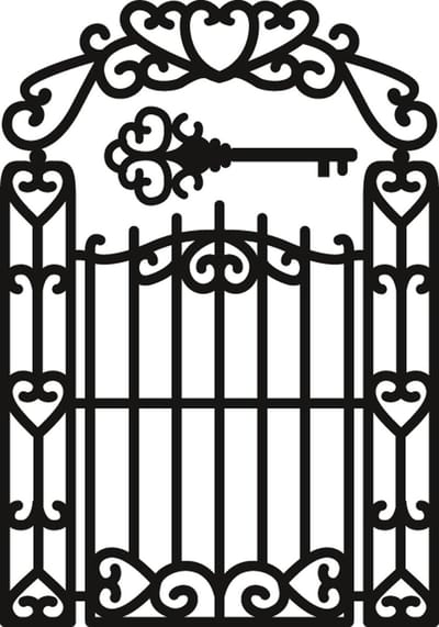 Marianne Design Craftable Mal Garden Gate CR1304