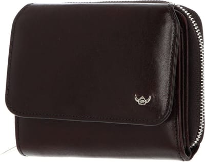 Golden Head Leren portemonnee Colorado RFID Protect RV-Börse 3316 Bordeaux wijnrood