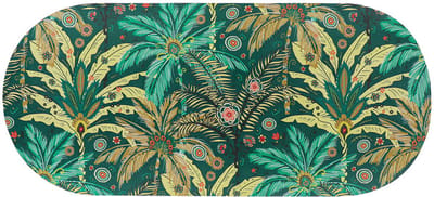 Tendance Badmat Jungle Fever - antislip - extra lang - 45 x 100 cm - tropisch design - badkamer