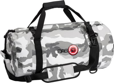 Motorfietstas - Bagagerol achtertas - Motorrijden Bagage - Waterdicht PVC - 45 Liter - Grijs Camouflage