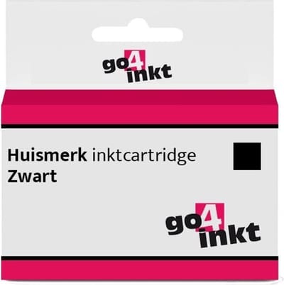 Go4inkt compatible met Epson T1281 bk inkt cartridge zwart