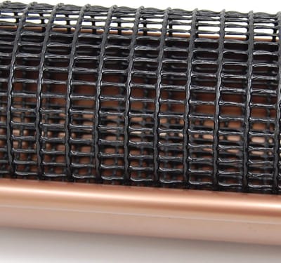 Buisnet voor Dakgoten - 1 meter, Set van 5 Stuks, Zwart