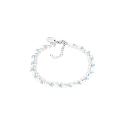 iXXXi Jewelry-Malediven Blue-Zilverkleurig-Dames Armband