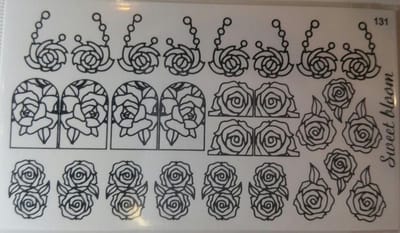 Korneliya Folie Decal 131 Zwart