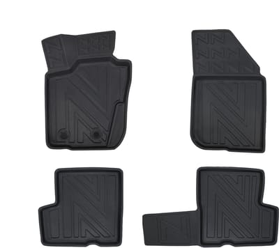 Rubbermatten Dacia Duster 2010-2017 (complete set) - Premium carbonlook