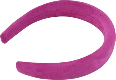 Suède Diadeem / Haarband | Roze | Suede / Polyester | Fashion Favorite
