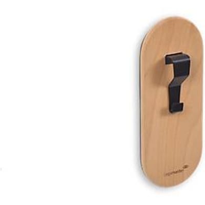 Whiteboard papierhaak Legamaster WOODEN, magnetisch, 2 stuks, B 70 x D 20 x H 170 mm, beukenhout, gelakt