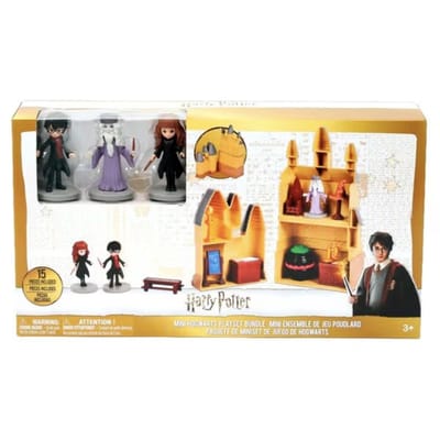 Harry Potter Mini Hogwarts Playset - 15-delige set voor 3+ jaar
